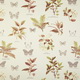 Ткань для гладких римских штор - осенние листья с бабочками
